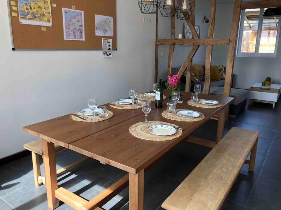 Maison Sur La Place Du Village D'ourville En Caux * Ourville-en-Caux